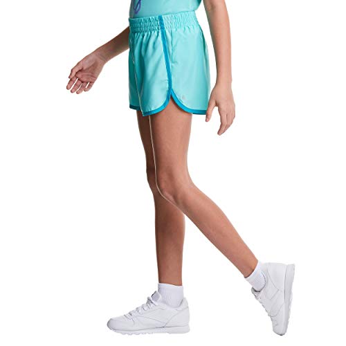 C9 Champion Girls' 2" Woven Running Shorts, Portal Teal, Medium #TOP6