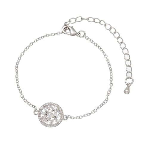 Pulseras boho punk de cadena con dijes de corazón y labios para hombre y mujer en fiestas