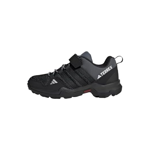adidas Terrex AX2R Hook-And-Loop Hiking, Shoes-Low (Non Football), Core Black/Core Black/Onix, 28 EU