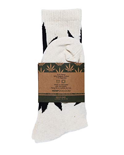 HEMP LEAF CREW SOCKS4
