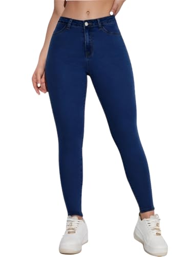 Image of Ben Martin Women's High Rise Skinny Fit Stretchable Denim Jeans Pant
