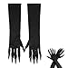 Produktbild Krallen Handschuhe Halloween Black Krallen Halloween Handschuhe Claws Vampir Wolf FingernäGel Panther Gloves Hexenhandschuhe Katze Beast Cats Golves Handschuh Hexe Teufel Pfote für Cosplay Party