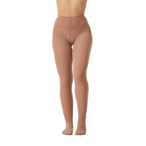 Image of Frola Semi Opaque Tights for Women 40 Denier Matte Solid Color Pantyhose Soft Stockings Nylons Under Dress