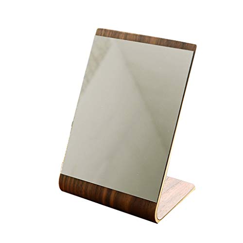 Preisvergleich Produktbild Hfyu Kompaktspiegel Schminkspiegel mit Reise, Tischspiegel Freistehender Tisch-Schminkspiegel Schreibtisch Tragbar für Das Make-up Rasiere Schminkspiegel