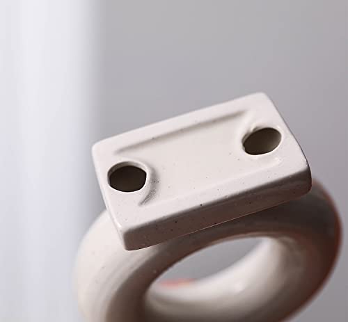 Dokot Ceramic Candle Holder, Candlestick Holders For Taper Candles, Candle Stick Candle Holder, Pillar Candle Holders For Table Decor, Wedding, Parties, Living Room, Home Decor, Tall Candle Holder #TOP6