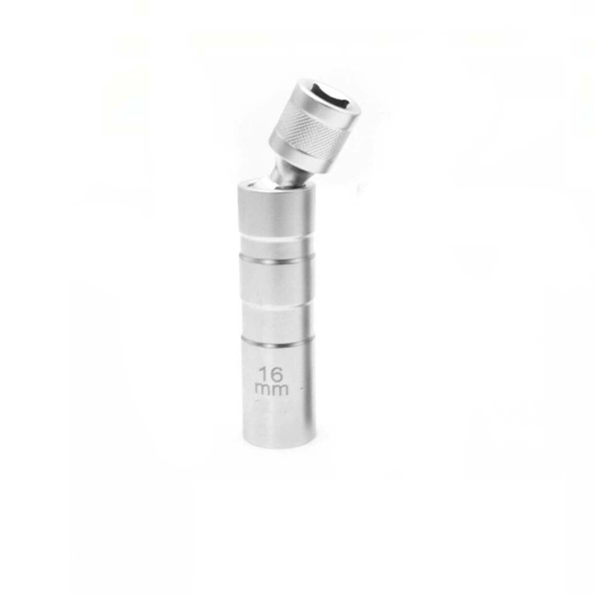 Schwenkbarer Zündkerzen-Steckschlüssel mit Magnet, 14 mm / 16 mm, dünnwandig, für 3/8-Zoll-Antrieb, 97 mm / 150 mm
