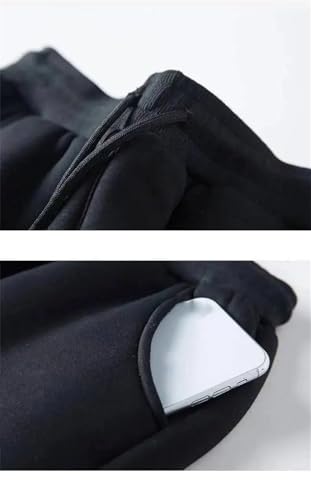 Men's Winter Wool Pants Thick Warm Outdoor Casual Sports Sweatpants3