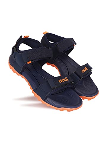 Image of AADI Men's Synthetic Leather Outdoor Casual Sandals & Floaters