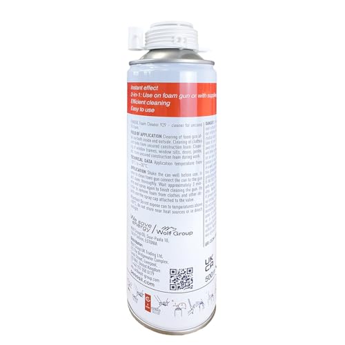 Penosil Premium Foam Cleaner 500ml - Hand Held, White, 1 ml (Pack of 1) - Image 2