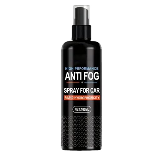 Spray antivaho para parabrisas de coche, 100 ml, con microfibra, para el hogar, ducha, espejo, ventana de coche