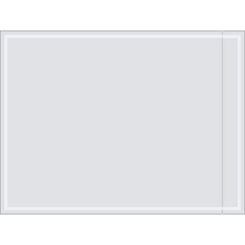 Clear Adhesive Side Loading Packing List Document Envelopes, 4 1/2