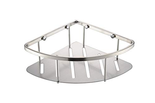 Konhard CS005 Étagère d'angle de douche murale en acier inoxydable antirouille Cover