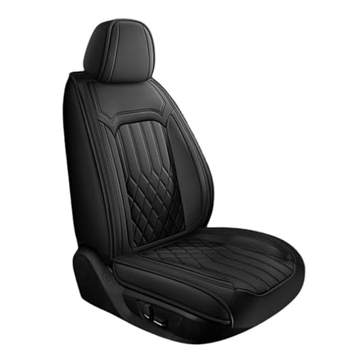 日産セレナ C27 C26 C25 H28.8~に適用 車 シートカバー レザー材質 新型 5席 車 クッション 座布団 防水 全天候型 汚れ防止 ナッパレザー素材 取付簡単 滑り止め 収納便利 11枚セット 軽/普通車適用(黒)