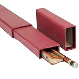 Estojo Case Para Arco de Violino Viola ou Violoncelo - Vinho