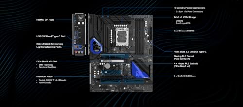 Asrock Z790 PG Riptide Intel Z790 LGA 1700 ATX - Scheda madre - Immagine 2