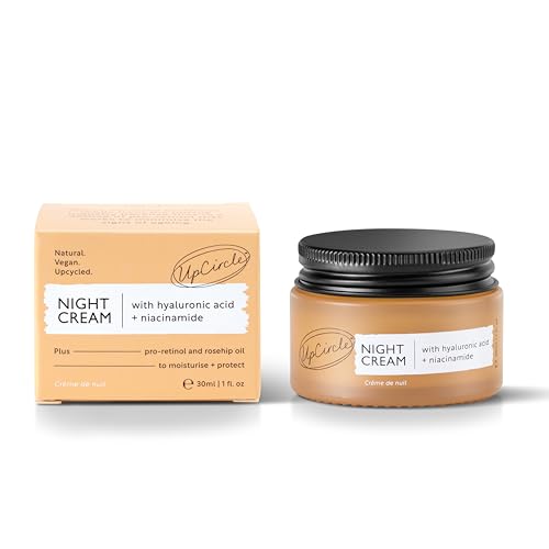 UpCircle Mini Travel Size Night Cream with Hyaluronic Acid + Niacinamide 30ml - Image 4