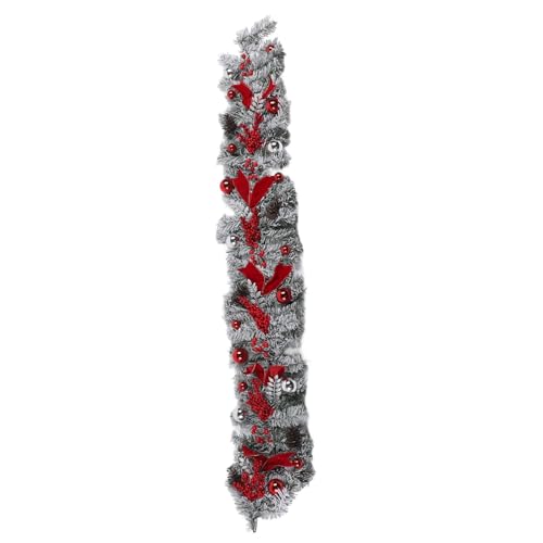 Christmas Garland, Christmas Flocking Garland Innovative Exquisite Christmas Garland Rattan