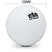 Shot Put, 8.8 lbs - White Cast Iron Weight Ball, 4.0kg - Great for Outdoor Track & Field Equipment for Competitions, Practice, Strength Training, Fitness Gear, Outdoor Sports, Coaching for Athletes