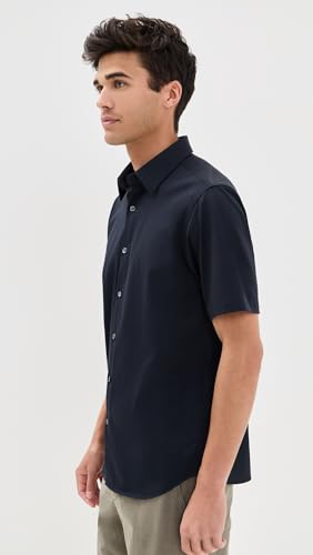Theory Men's Structure Knit Irving Short Sleeve Shirt4