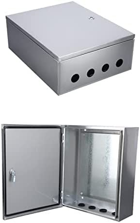 Caja de conexiones eléctrica Caja Eléctrica For Exteriores,Caja De Control De Caja De Conexiones De Acero Inoxidable Resistente A La Intemperie,Caja De Proyectos Eléctricos Universal Montada En La Par