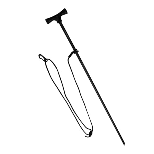 Stick It Anchor Pins for Shallow Water- Kayak Anchor Pin System and 5.5' Black Pin