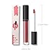 Poouty 12 Colors Cream Texture Lipstick for Women 2025 New Long Lasting Lipstick Lipgloss Velvet Lip Makeup, Non-Stick Liquid Lip Stick Non-Fading Lip Gloss Hydrating Lip Tint (#03, 2fl oz/6ml)