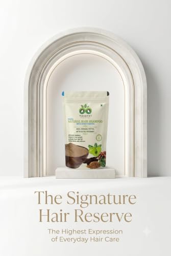 Image of Natural Hair Wash Powder | The Signature Hair Reserve | Amla, Reetha, Shikakai, Methi & Rosemary Blend | Sulphate-Free Shampoo Powder Alternative | Helps Reduce Hair Fall & Dandruff | 1200 g