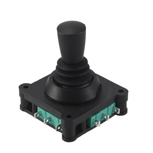 Joystick switch AC 240V 5A 4NO 4NC con interruptor momentáneo y rosca de 2.5mm