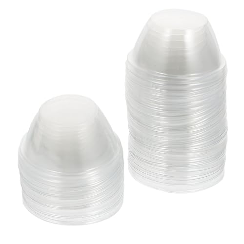 VALICLUD 50 Pezzi Coperture Trasparenti per Semina Fuori Coperchi Idratanti per Vivaio Piante Pratici Accessori per Coltivazione in Spazi Controllati