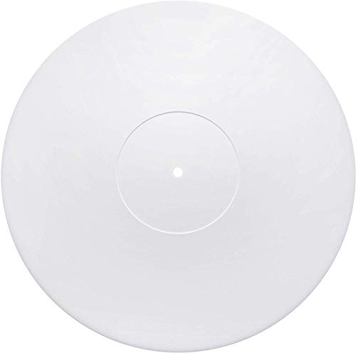 Acrylic Perspex Turntable Mat | LP Slipmat (White)