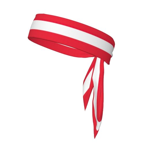 Sport-Kopfbänder mit österreichischer Flagge, Unisex, zum Binden am Rücken, Workout, Haarband, Schweißbänder für Tennis, Ninja, Laufen Sport-Kopfbänder mit österreichischer Flagge, Unisex, zum Binden am Rücken, Workout, Haarband, Schweißbänder für Tennis, Ninja, Laufen