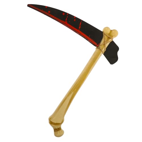 Ciieeo Faucille en Mousse pour La Performance Faucille d'halloween Halloween Costume Accessoire Faucille Simulée Prop Halloween Décoration Cosplay Prop Cosplay Faucille Décor De