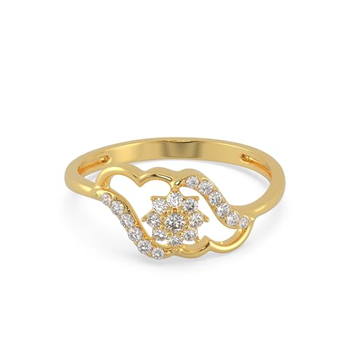 Malabar Gold & Diamonds Gold Ring for Women 22 K | Gold Ring for Women 22k Gold Pure | 22 Kt (916) BIS Hallmark Certified Pure Gold Ring for Birthday, Engagement, Anniversary &... - Image 5
