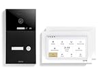 GVS - 1-Familienhaus IP Video Türsprechanlage AVS1322U - Mit 2x7 Zoll Monitor, App, HD-Kamera & Türöffner Funktion - Türklingel | Sprechanlage | Gegensprechanlage