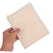 PRETYZOOM Muslin Drawstring Bags for Cotton Straining Bags for Cooking Tea and Soup Soft and Versatile Heat Cooling Therapy