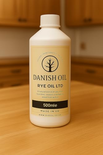 Image of Danish Oil, Natural Wood Finish, 500ml Bottle, Made in UK