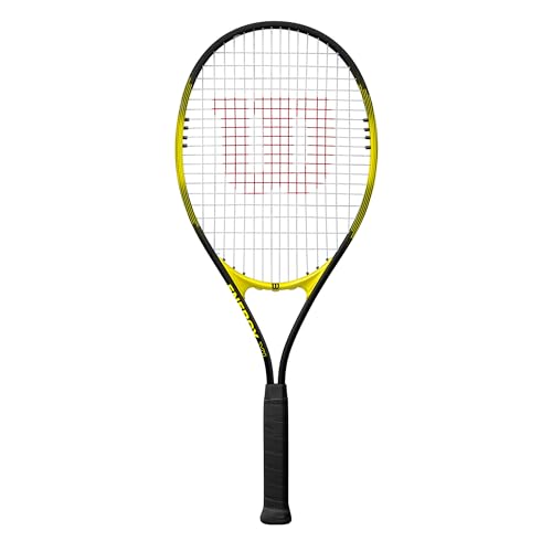 Wilson Energy XL Tennis Racket, Schwarz/Gelb, 4-1/4' (2)
