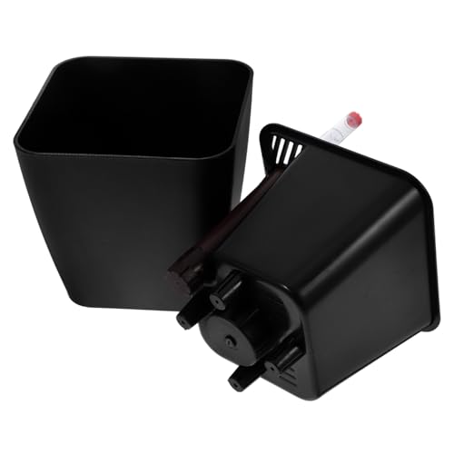 Happyyami Pots à Arrosage Automatique avec Indicateur De Eau Jardinière Résistante pour Plantes Intérieur Pot Autonome pour Et Design Pratique Et Couleur Noire