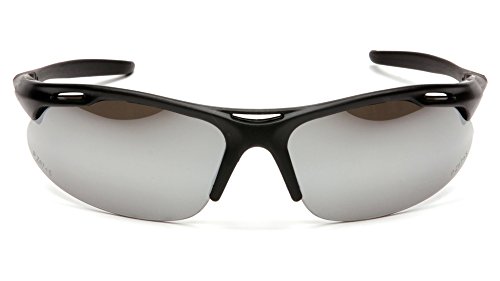Pyramex Safety Avante Eyewear, Black Frame, Silver Mirror Lens