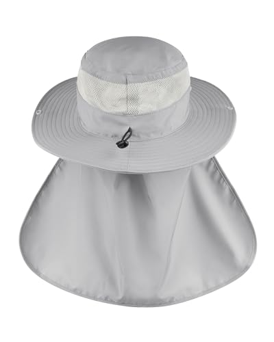 Image of Zylioo XXL Oversize UV Fishing Sun Hat for Big Heads,XL Quick Dry Boonie Hats,Large Cooling Safari Hats with Strap