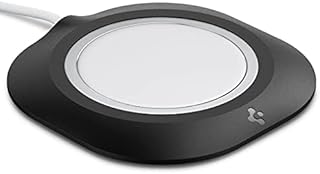 Spigen Mag Fit Designed for MagSafe Charger Pad Case Compatible with iPhone 12/12 Mini/12 Pro/12 Pro Max (Charger Not Included) - Black