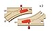 BRIO World - 33344 Mechanical Switches | 2-Piece Interactive Wooden Train Tracks Set | Enhances Motor Skills | Compatible with BRIO Toys | Great Gift for Kids Ages 3 and Up