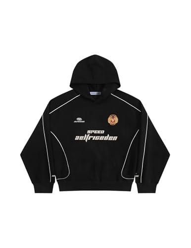 Amazon.com: Aelfric Eden Applique 77 Stitch Pullover Hoodie