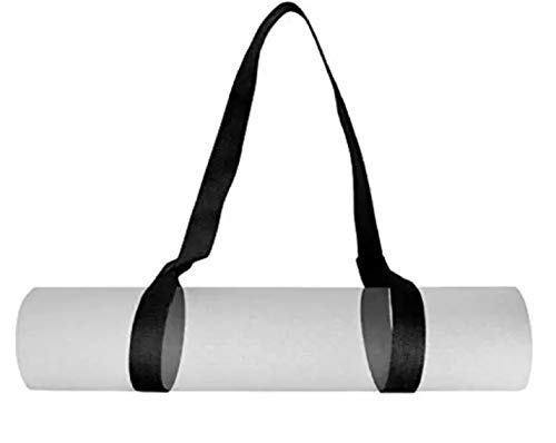 ASC Yoga Carry Strap Nylon Yoga Strap (Black)-image-28