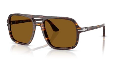Image of Persol mens Po3328s Aviator Sunglasses
