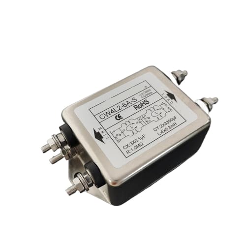 CW4L2-3A/6A/10A/20A/30A-S �_�u���Z�N�V�����{���g�C���^�[�t�F�[�X�P��220V�p���[�t�B���^�[�������h�~(CW4L2-6A-S)