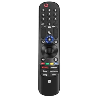 Voice Magic Remote for LG Replacement Remote Compatible with LG 2023-2018 Smart Tvs Z3 G3 C3 B3 OLED QNED UHD 4k 8k Series Mr23GA/GN Remote with Pointer Function