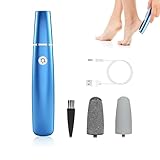 Hornhautentferner Elektrisch,Wiederaufladbarer Hornhaut Entfernen Fuß,Fußschleifer Elektrischer Hornhautentferner Füße für Harte Haut, Rissige Fersen und Hornhautentfernung (Blau)