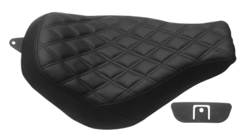 Asiento individual de conductor con acabados premium para Softail Fat Boy Breakout