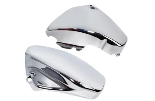 Carénage latéral rigide protégeant la batterie des motos Boulevard et Volusia C50 VL400 VL800
